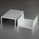 U型槽铝140 6氧化槽铝内径128mm工业铝槽铝导轨滑轨型材批发