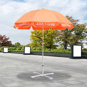 户外沙滩太阳伞定制遮阳伞印制logo校园活动展览活动摆摊伞广告伞