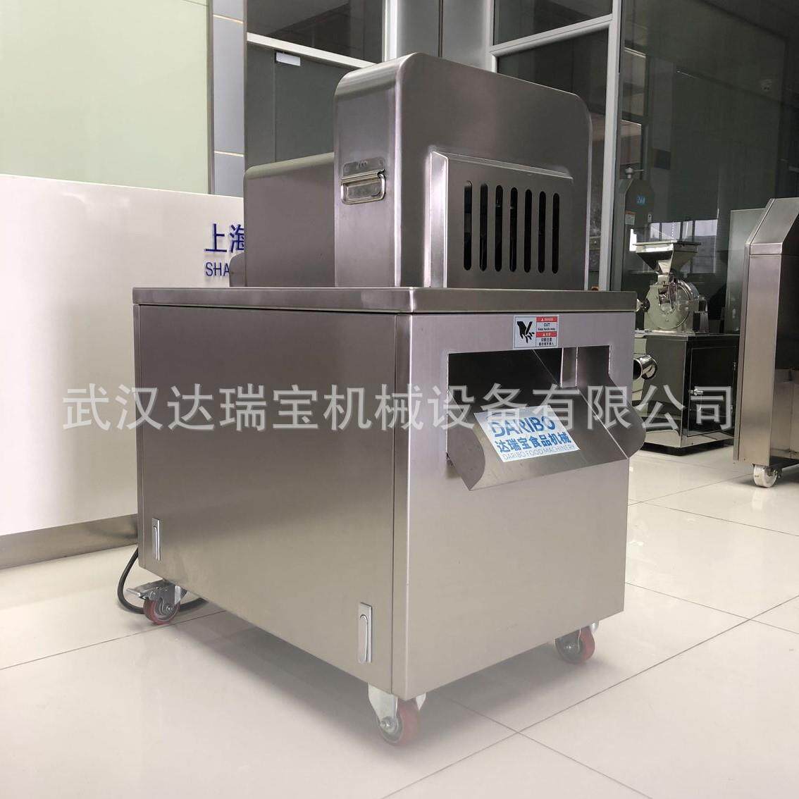 l大型猪小排剁块带骨冻肉切方块机 商用二维切丁机切整扇排骨肋排