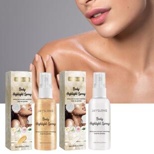 Jaysuing Body Shimmer Spray for Nightclub Party Gatherings,