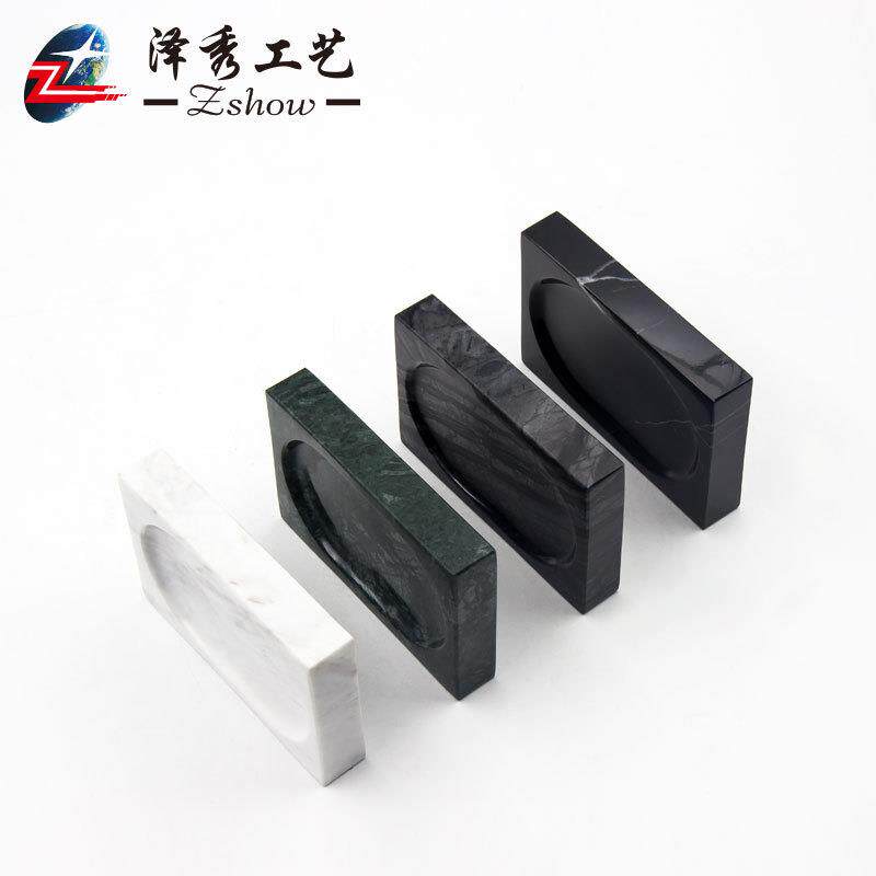 简约创意大理石皂碟家用香皂盒高档浴室肥皂盒酒店软装摆件新款