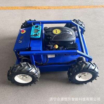 出口新西兰四轮式遥控割草机 Robotic Lawnmower 果园农用除草机