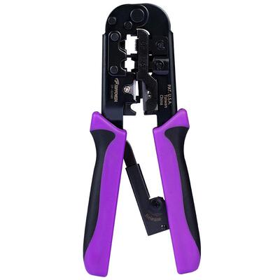 CP-3206R网线钳三口4/6/8P棘轮压接钳网线钳子