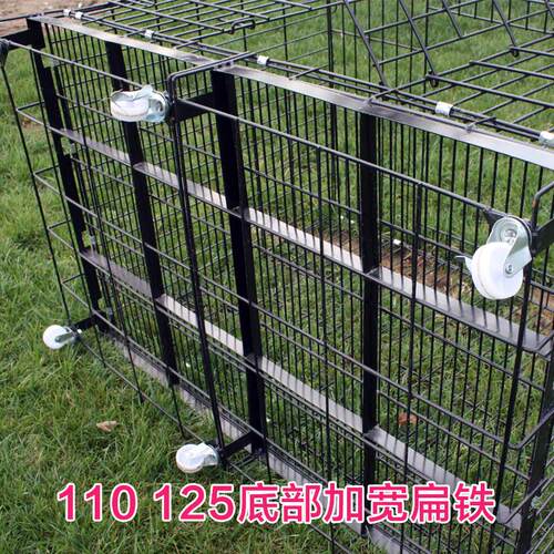 狗笼折叠款大号加粗加固耐咬金毛萨摩哈士奇中大型犬狗笼子免安装