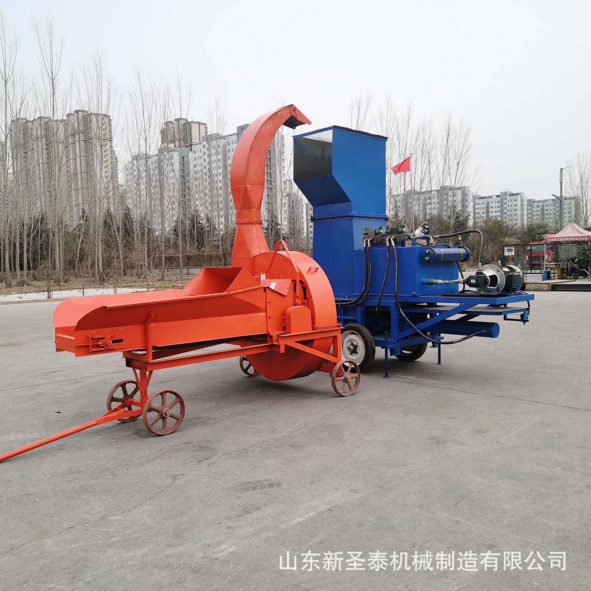 全自动青贮打捆机卧式秸秆打包机各种型号新鲜蒜皮打包机供应