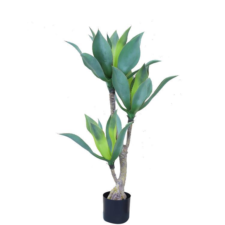 轻奢仿真聚宝莲盆栽植物居家客厅装饰摆件厂家直供落地假树绿植