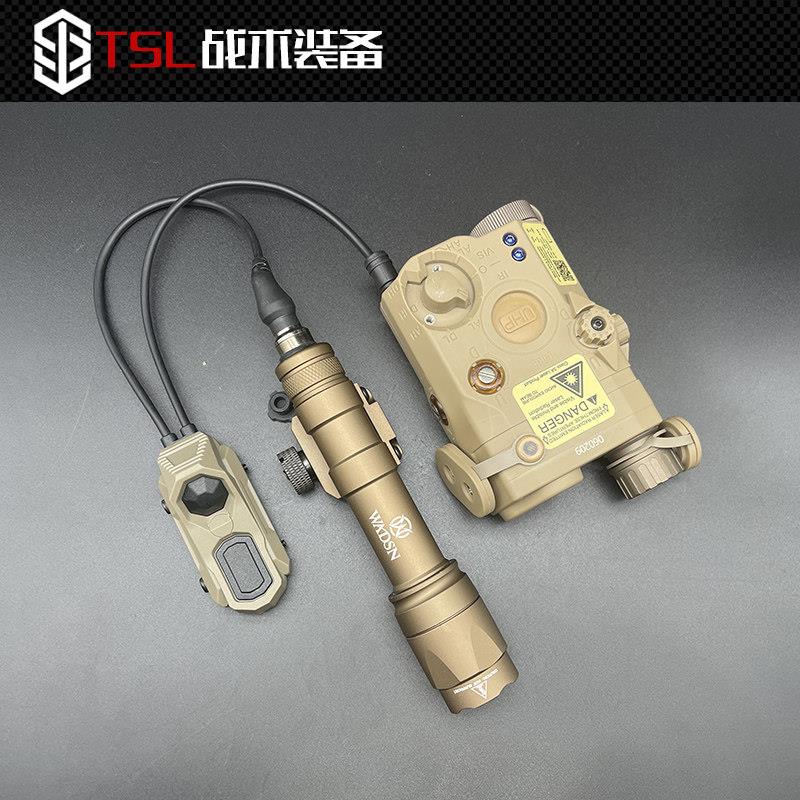 红外线激光瞄准器沃德森战术手电筒peq15镭射盒精击slr锦明hk416