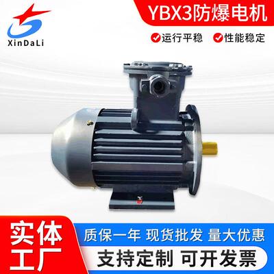 YB2 YB3 660V 1100V 防爆电机YBX3-250M-4/55KW 隔爆三相异步电机