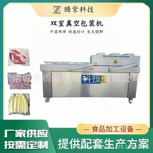 鸡胸肉真空包装机小型双室真空包装机食品真空包装机