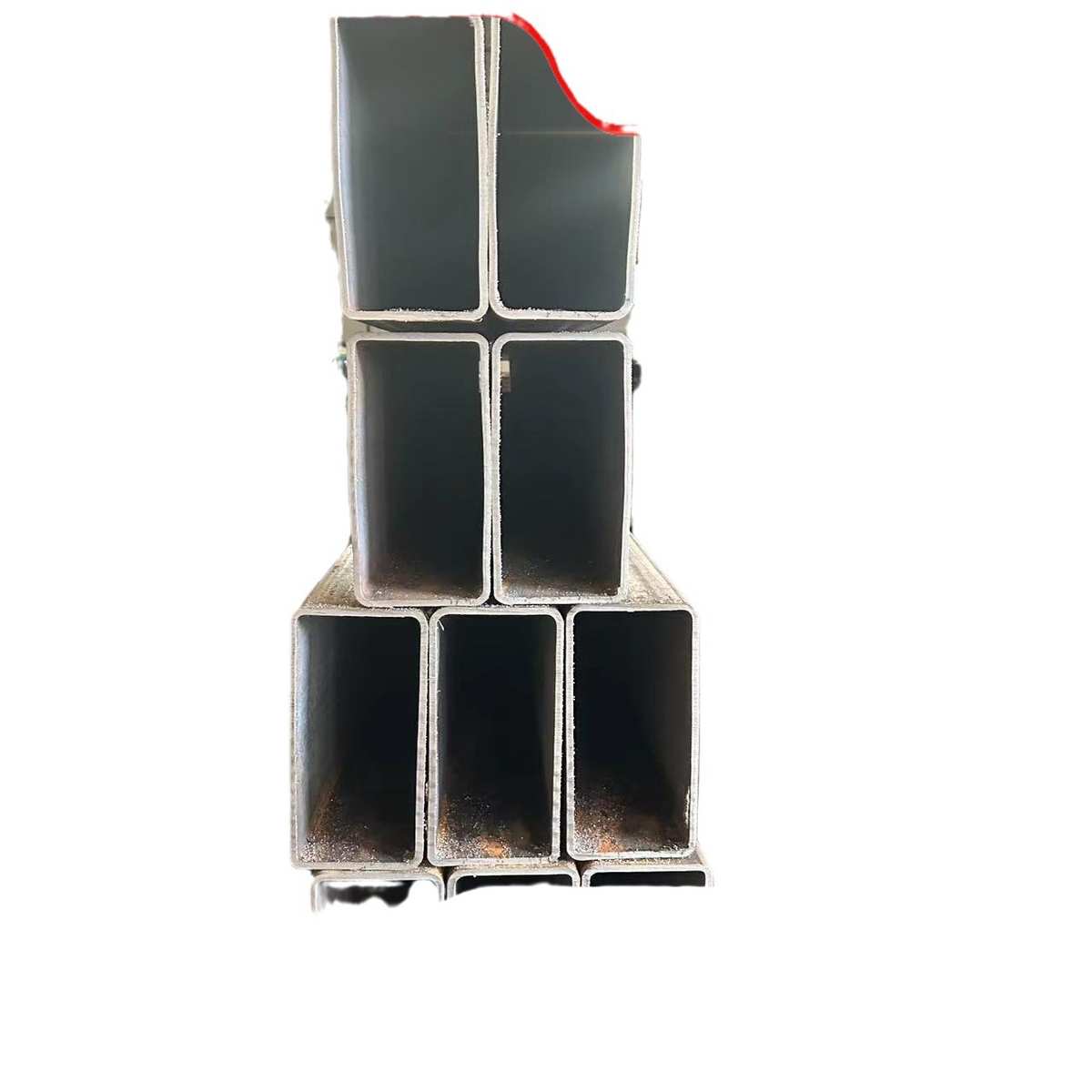 Q345B无缝方管 无缝方矩管 45#方管套管 90度直角方通 定尺切割