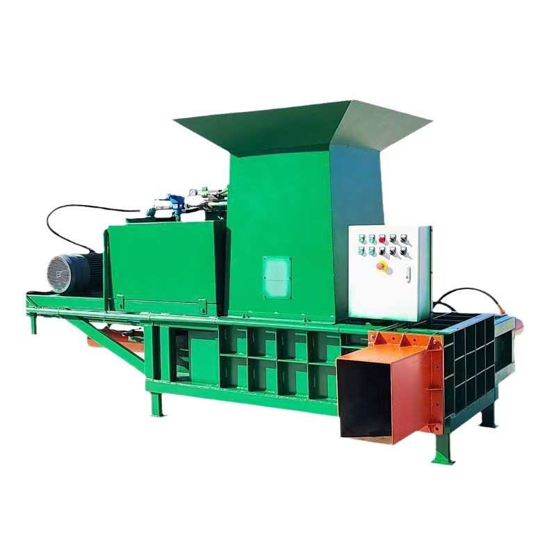 卧式秸秆液压打包机 立式牛羊饲料发酵液压压块机 青储饲料压块机