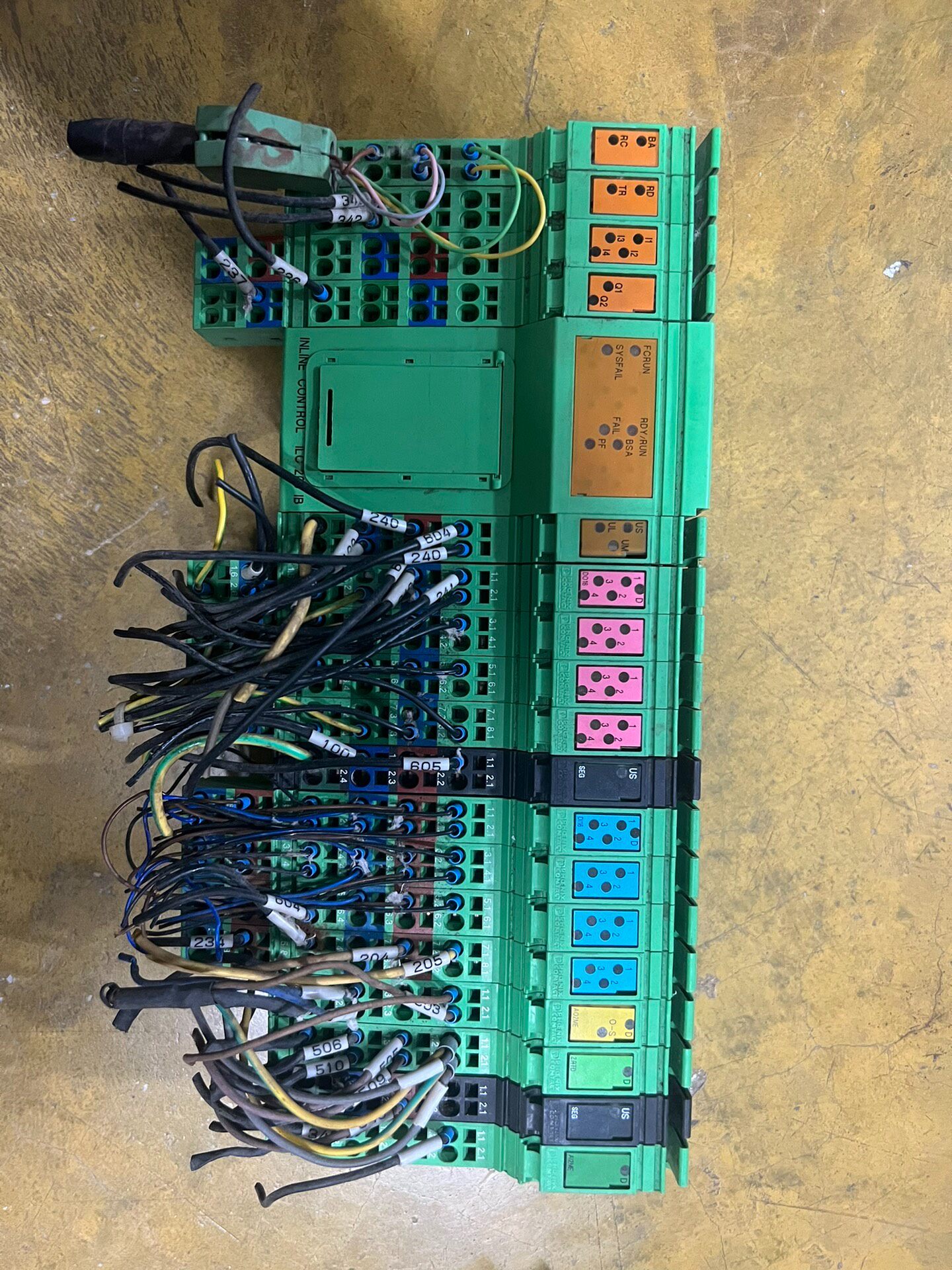 拆机 菲尼克斯 PLC 一套