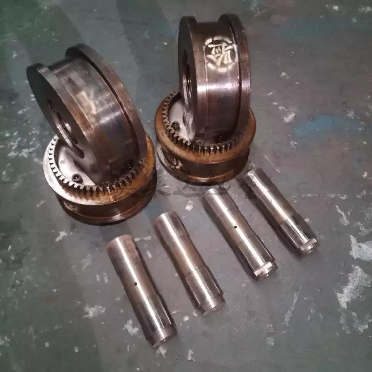 行车轨道车轮铸钢LD300单梁起重机行车轮主动齿圈