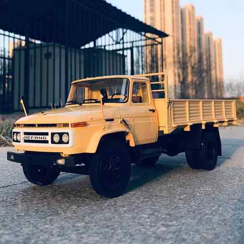 高档纪龙 1:24 解放CA141解放141 工程卡车车限量收世藏合金汽车