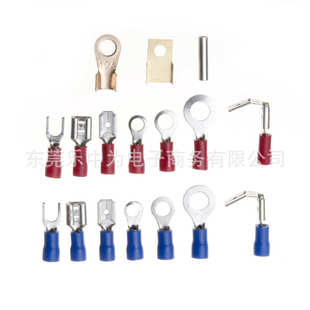 冷压接线端子货源 压线剥线钳绿色 冷压端子 钳子组合678pcs