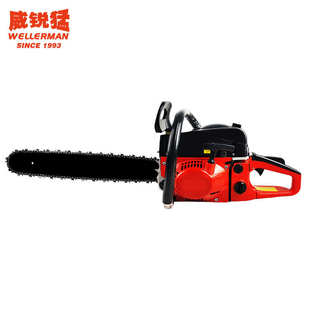 5200园林工具 威锐猛汽油锯大功率伐木锯家用手持砍树二冲程手持式