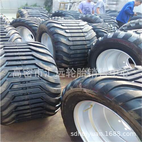 林业宽基轮胎700/45-22.5 沙漠运输轮胎捆草机轮胎
