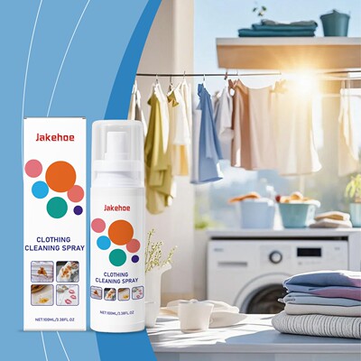 JAKEHOE Clothing Cleaning Spray - Gentle and Effective for S
