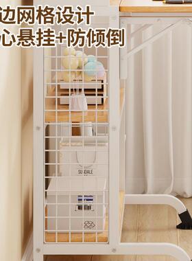 电脑桌洞洞板油台式家用公小型电脑桌USD台式办家用书桌奶风学习