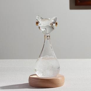 天气预报瓶埃及猫风暴瓶生日礼物情人节创意礼品结婚礼盒送男女生