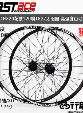 法斯特DH820花鼓自编山地自行车轮组120响TR27太阳圈26 27.5 29寸