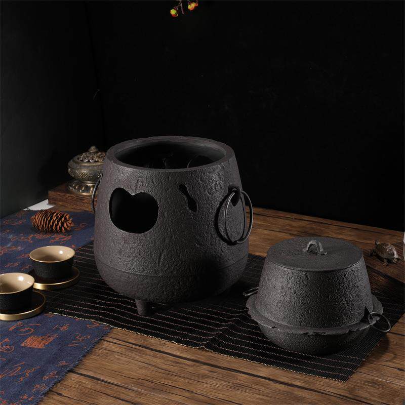 碳炉煮茶炉烧茶炉围炉加热炉温茶炉暖茶器保温火炉茶具配件烧炭炉