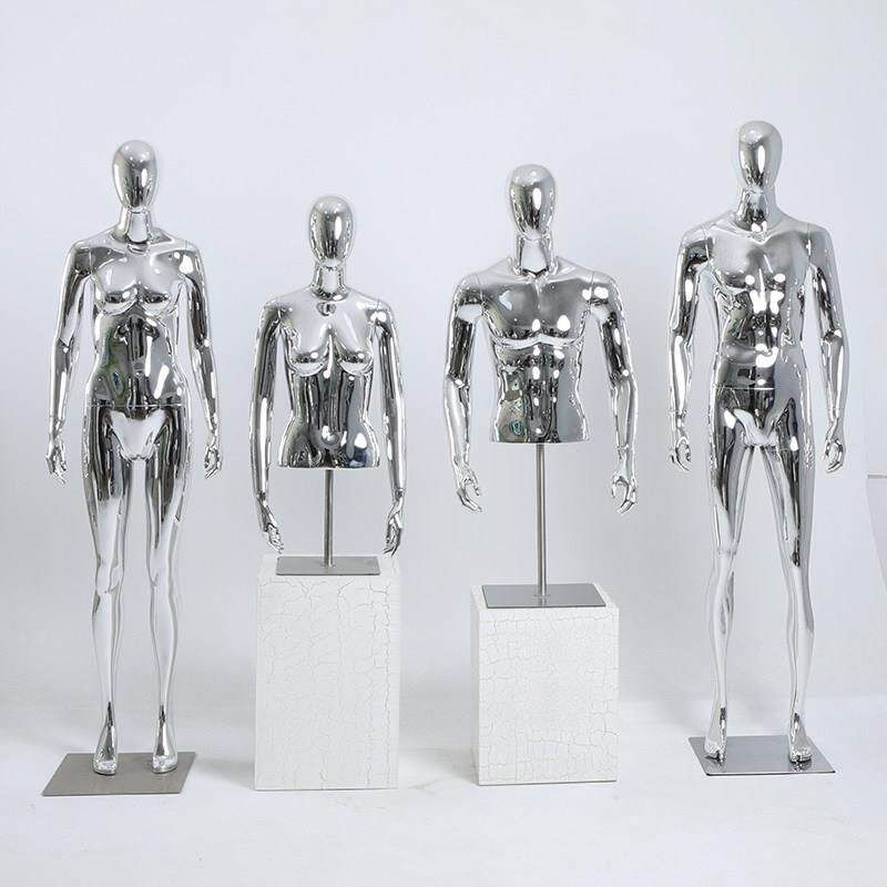 镀银男女儿童全身模型半长人体模型假人模型裤子模型橱窗展示展示