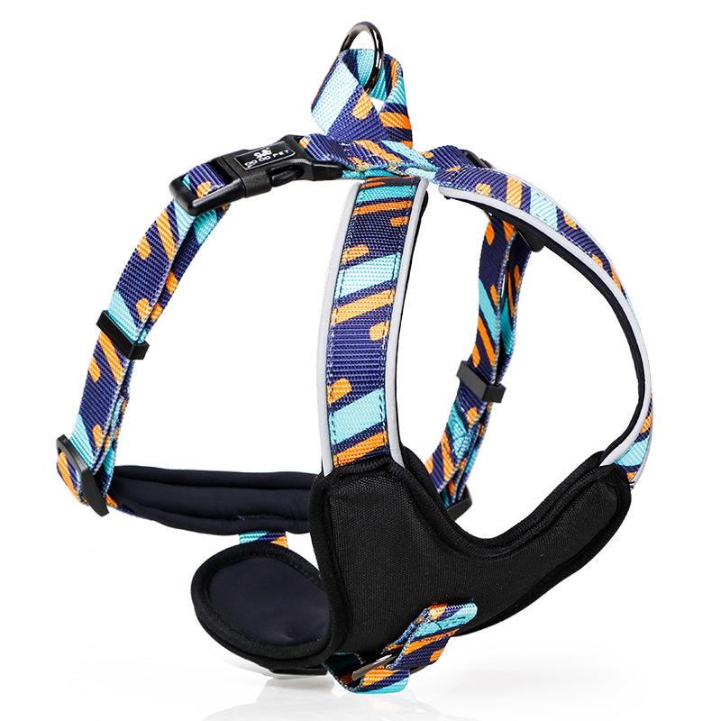 DODOPET宠物胸背带狗狗牵引绳背心式大型遛狗绳子中型小型犬用品