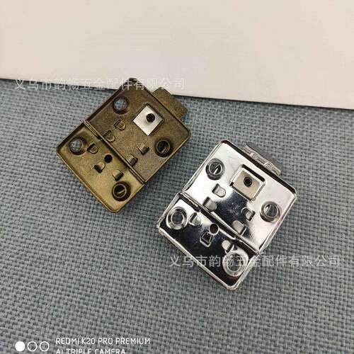 箱扣搭扣36*30mm礼盒化妆箱锁扣铁皮五金扣锁复古箱扣