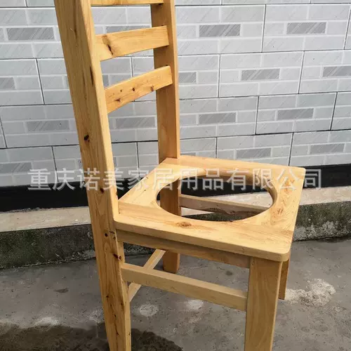 Деревянный туалет, увеличенная толщина