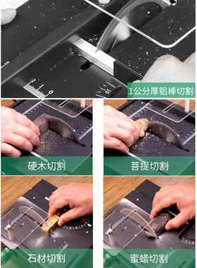 400W微型面迷你小台锯木工台小型58919电锯磨机模型携锯便式切桌