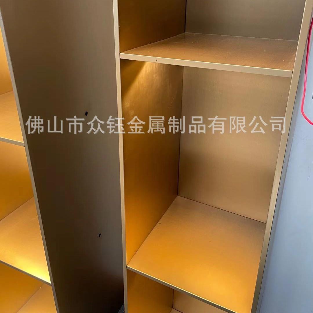 酒店361客房浴室无缝柜焊多1层储物柜不锈钢防潮展示柜现接代轻奢