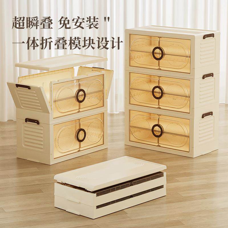 鞋柜折叠一件起批大容量家用加厚鞋子收纳柜多层透明鞋盒塑料鞋架