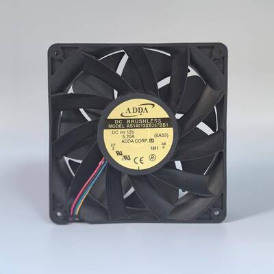 ADDA 14038 14CM 12V 5.20A AS14012XB387BB1暴力大风压散热风扇