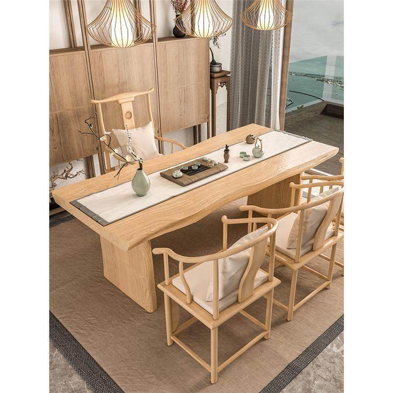 茶桌椅组合简约家用大板泡茶桌现代茶台喝茶桌新中式功夫实木茶几,住宅家具,家用茶台/茶桌,淘宝优惠券,粉丝福利购,淘宝优惠卷