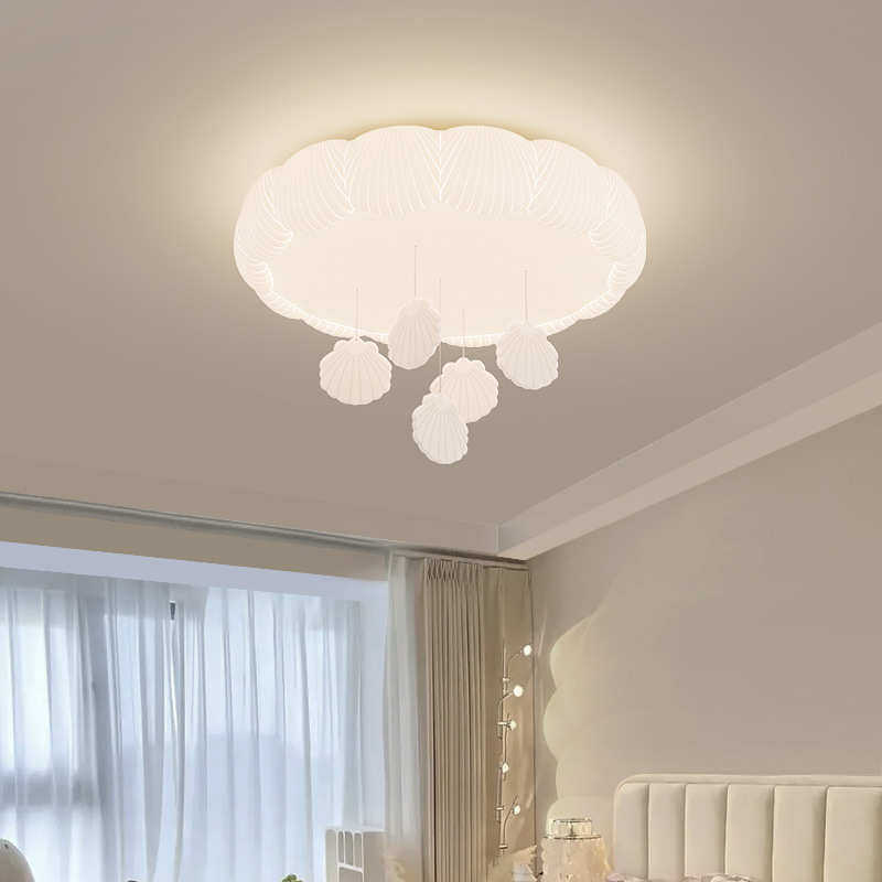 法式奶油风吸顶灯艺术吊球2025年新款护眼卧室灯温馨浪漫中山灯具,家装灯饰光源,智能吸顶灯,淘宝优惠券,粉丝福利购,淘宝优惠卷