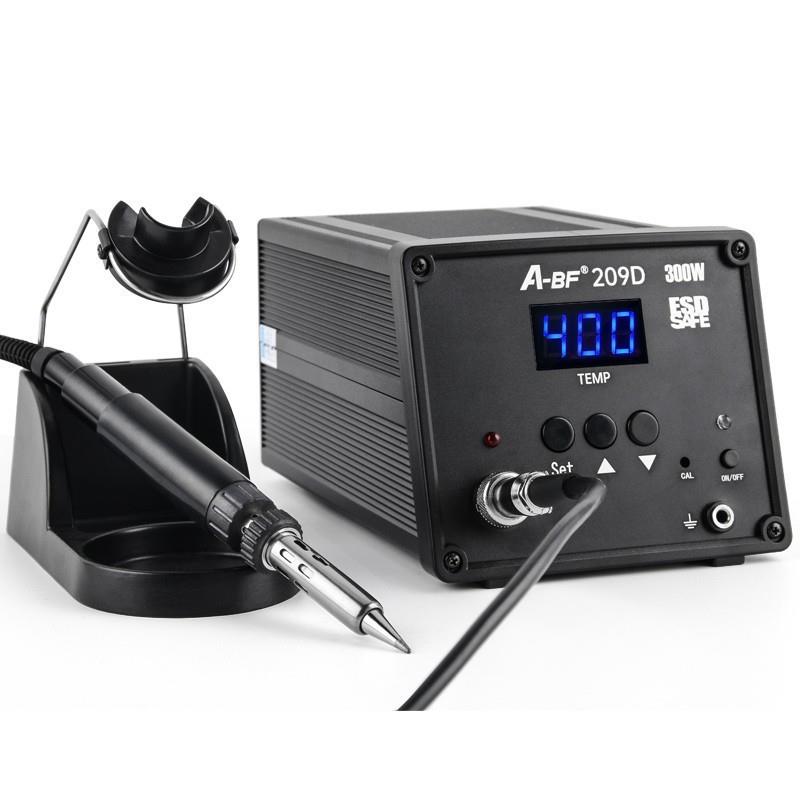 A-BF/不ABUQO频F-209D高智能电焊台自动休凡眠电可调恒温烙铁300W