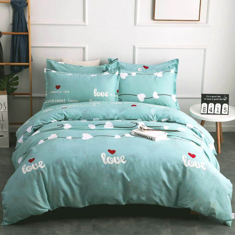 正品加厚0％纯棉四件套全棉斜布1.5米11.8m双人单人床0上用纹品三