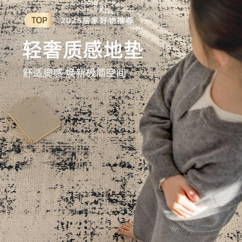 地毯客厅2025新款免洗可擦沙发地垫家用轻奢高级感卧室床边毯天津