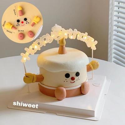 卡通可爱蜡烛生日装扮布置套餐