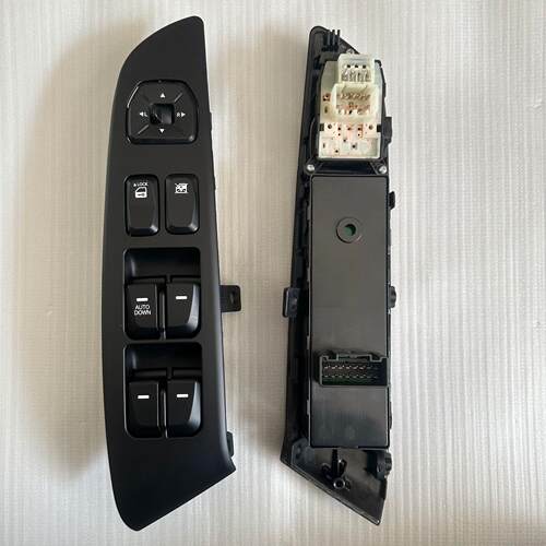 适用于现 途胜 ix35 升降器总开关带面板双排 93570-2S150