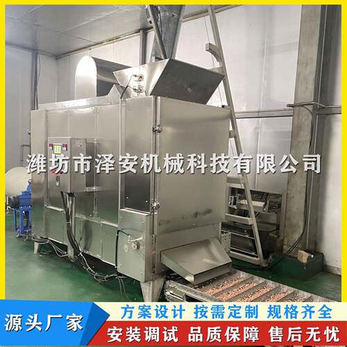 现货花生米连续烤箱花生米烘烤设备花生米连续烘烤机