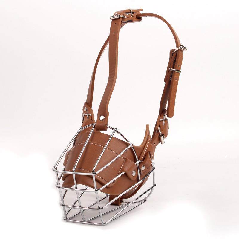 防咬防叫狗口罩嘴罩狗嘴套大中小型犬科调节 狗狗止犬器宠物用品