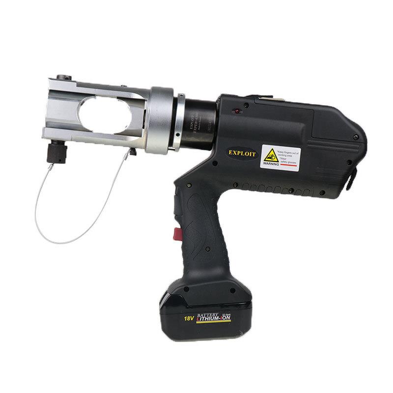 开拓台湾制造充电式电动压线钳液压压接钳EXPREXPEB-630T连接器