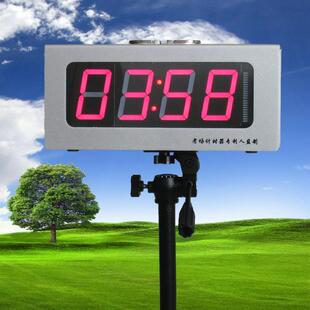 高档ELD电子计时器面试考场会议比赛秒遥控提双面正倒表语音示
