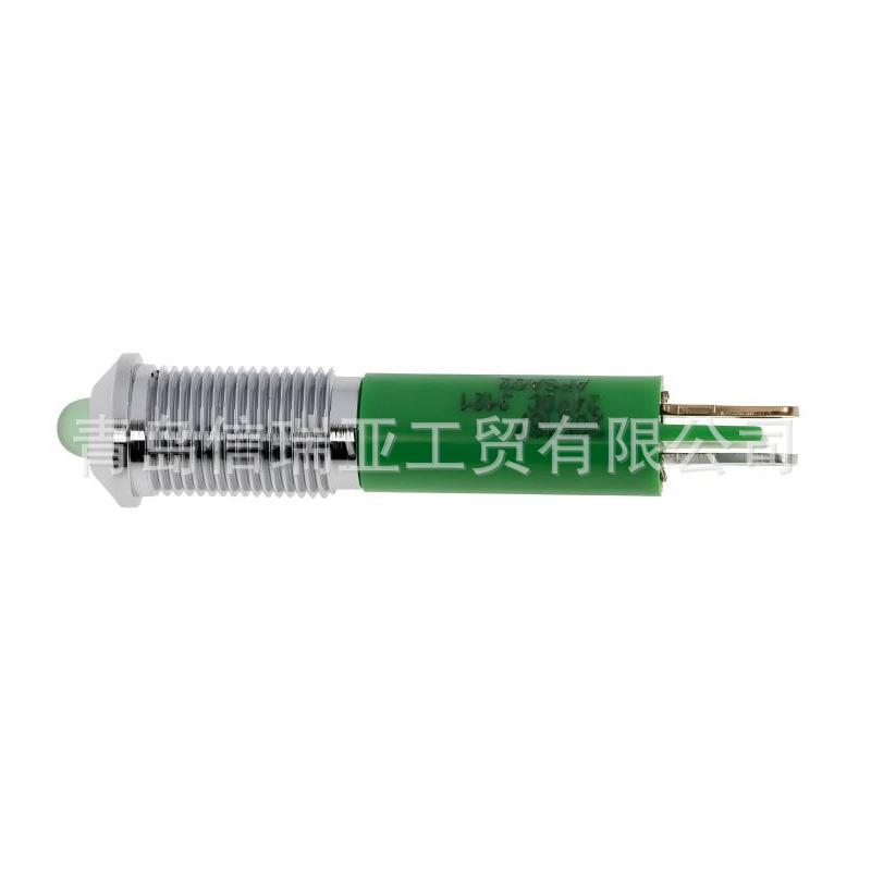 欧时电子RS PRO 绿色LED面板指示灯205-167 6mm工业 信号灯