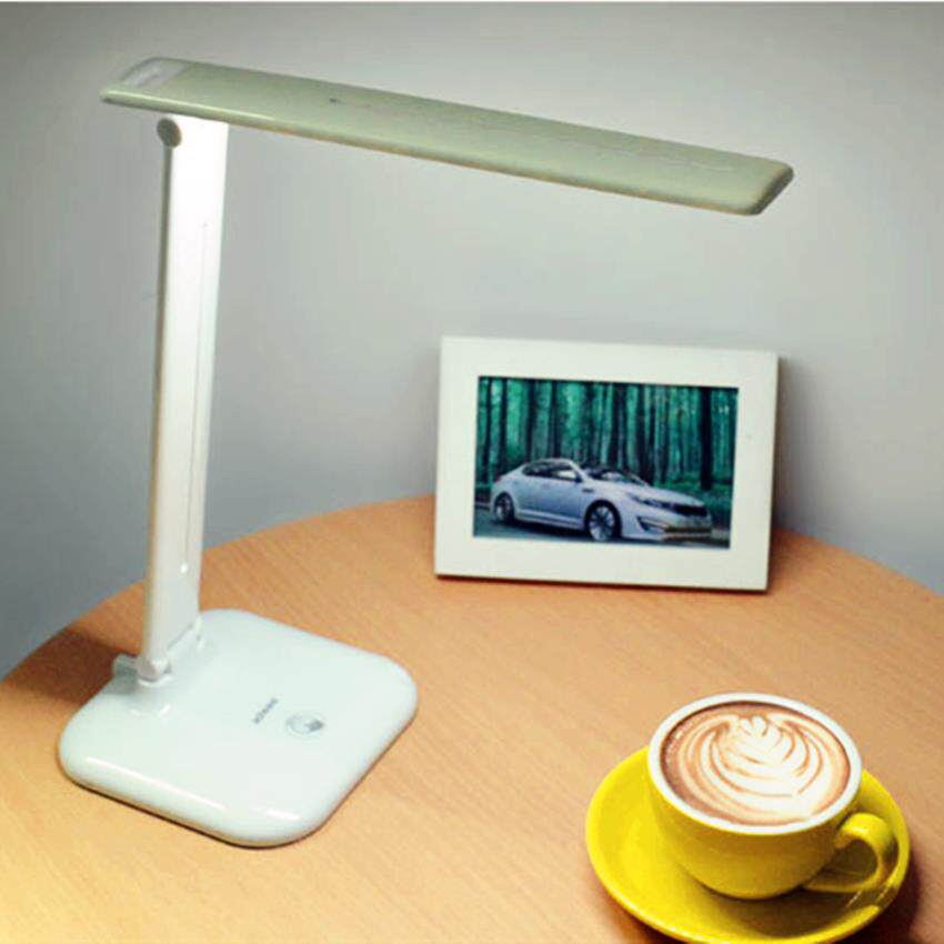 简约LED护眼充电插电两用折叠触摸调光宿舍儿童写字书桌应急台灯