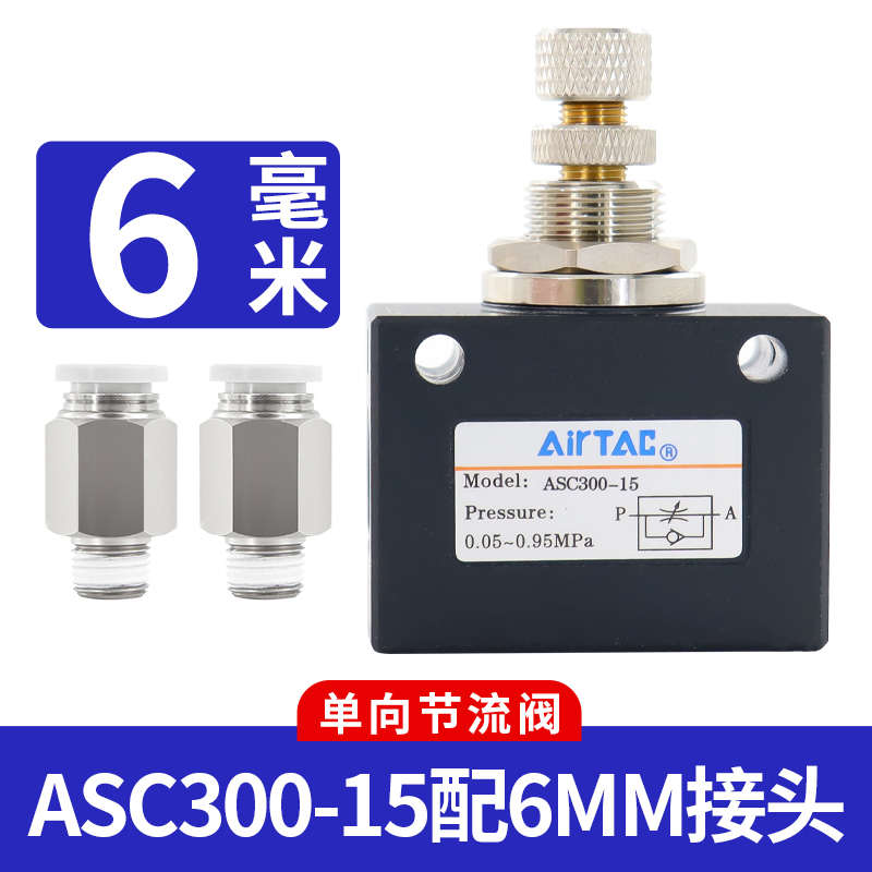 08流量节流阀调速/asc100阀单向气动可调亚德200-调节控制-客06
