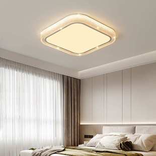 卧室流星灯现代简约轻奢主卧房间灯饰温馨浪漫意式 极简卧室吸顶灯