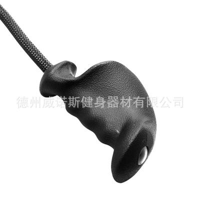 商用肱三头肌下拉绳龙门架手柄握把健身房高位下拉对握把手